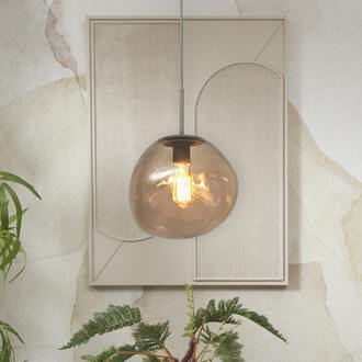 it's about RoMi Hanglamp Helsinki - Bruin - 26x26x37.5cm