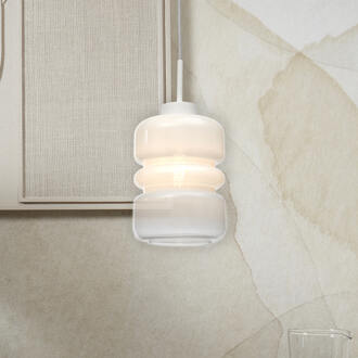 it's about RoMi Hanglamp Verona - Wit - 15x15x30cm