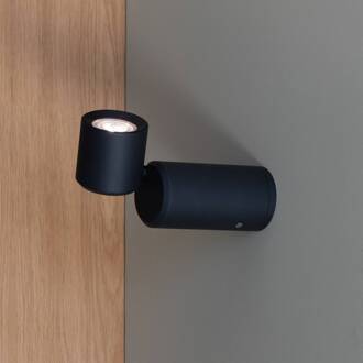 it's about RoMi IT'S ABOUT ROMI LED-batterijtafel lamp Milan, zwart, 19 cm