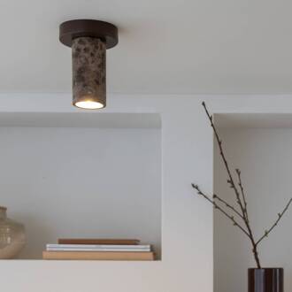 it's about RoMi IT'S ABOUT ROMI plafondlamp Tivoli, bruin, hoogte 15 cm