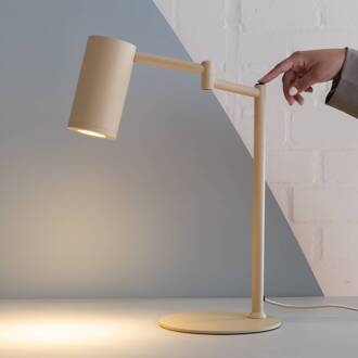 it's about RoMi IT'S ABOUT ROMI tafellamp Bilbao, beige, hoogte 48 cm