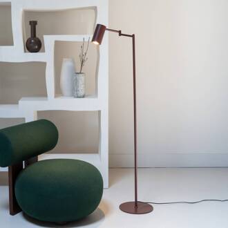 it's about RoMi IT'S ABOUT ROMI vloerlamp Bilbao, donkerrood, hoogte 154 cm bordeauxrood