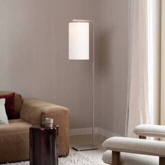 it's about RoMi IT'S ABOUT ROMI vloerlamp Boston, Ø 25 cm, wit/zandkleurig wit, zandkleurig