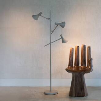 it's about RoMi IT'S ABOUT ROMI Vloerlamp Izmir, zandkleurig, 3-lamps