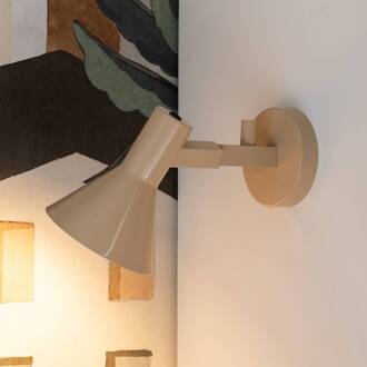 it's about RoMi IT'S ABOUT ROMI wandlamp Stavanger, beige, stekker, 20 cm