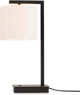 it's about RoMi its about RoMi Tafellamp 'Boston' 44cm, kleur Wit