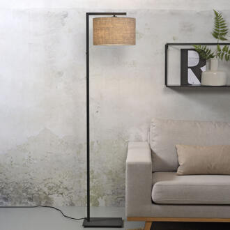 it's about RoMi its about RoMi Vloerlamp 'Boston' 160cm, kleur Donkerbeige Donker beige