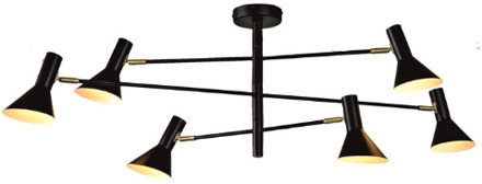 it's about RoMi Izmir Kroonluchter Goud, Zwart