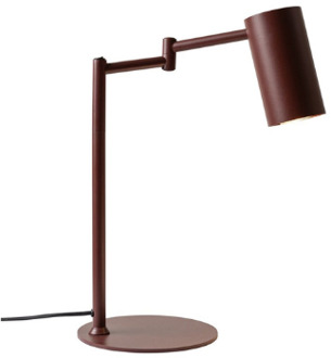 it's about RoMi Tafellamp Bilbao. burgundy Rood