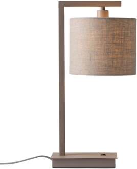 it's about RoMi Tafellamp Boston zand/kap 1815 linnen licht