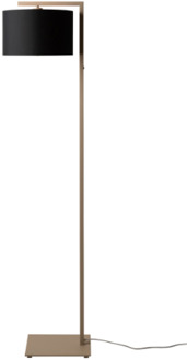 it's about RoMi Vloerlamp Boston zand/kap 3220 zwart