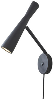 it's about RoMi Wandlamp Bordeaux - Zwart - 10.5x26x34.5cm