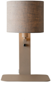 it's about RoMi Wandlamp Florence zand/kap 1815 linnen donker Creme