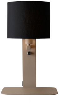 it's about RoMi Wandlamp Florence zand/kap 1815 zwart