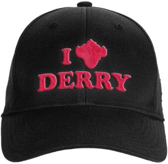 IT - Welcome To Derry I Heart Derry Embroidered Baseball Cap - Black