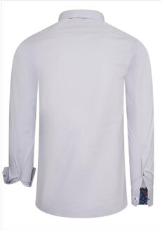 italiaans heren overhemd -11030 Grijs - L