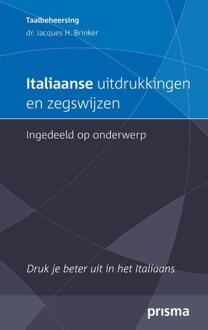 Italiaanse uitdrukkingen en zegswijzen - Boek J.H. Brinker (9000348986)