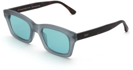 Italiaanse zonnebril Retrosuperfuture , Blue , Unisex - 52 MM
