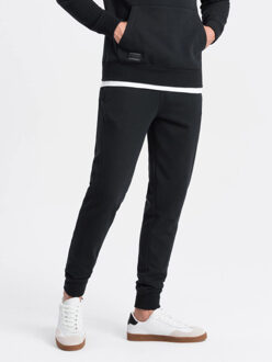 Italianstyle joggingbroek heren - Zwart - XL
