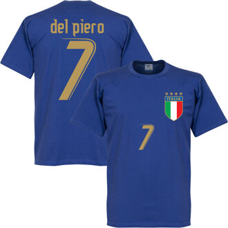 Italië 2006 Del Piero 7 T-Shirt - Kinderen - 6