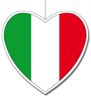 Italie decoratie hart 28 cm