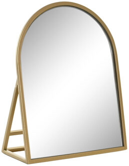 ITEM Make-up spiegel - goud - 20 x 9 x 25 cm - staand