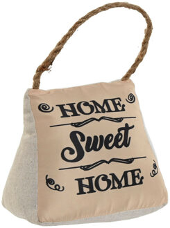 Items Deurstopper Lofty - 1 kilo - jute/beige - polyester en zand - 17 x 15 cm - Home Sweet Home