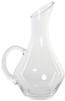 Items Glazen wijn karaf / decanteer kan 1,4 liter 21 x 31 cm - Decanteerkaraf Transparant