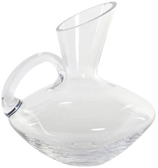 Items Glazen wijn karaf / decanteer kan 1,7 liter 23 x 20,5 cm - Decanteerkaraf Transparant