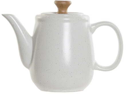Items Kitchen Theepot Ceylon - keramiek - 1000 ml - wit
