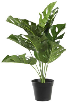 Items Kunstplant Monstera in bloempot - Groen - 42 x 51 cm