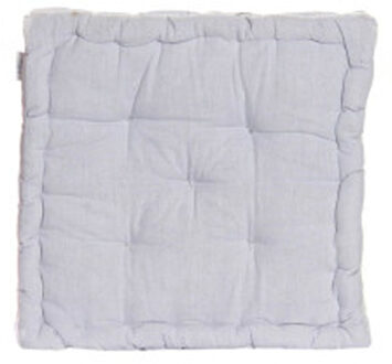 Items Vloerkussen Kenya - Lila - katoen - 40 x 40 x 8 cm - Extra dik grond zitkussen