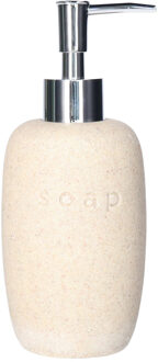 Items Zeeppompje - creme - keramiek - 18 cm - navulbaar - toilet/badkamer