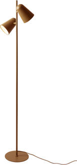 its about RoMi Vloerlamp 'Salamanca' 2-lamps, kleur Mosterd