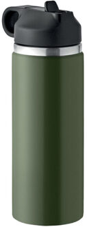 Ivalo dubbelwandige 500ml waterfles - maat One size Groen