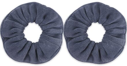 Ivaryss 2 Pcs Super Handdoek Scrunchies Voor Nat Haar, Absorberend En Zacht Microfiber Voor Nat Haar Accessoires reeks-grijs