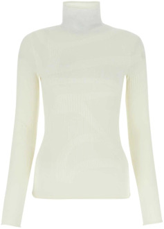 Ivoor stretch wol blend Coltrui Dion Lee , White , Dames - L,M,S,Xs