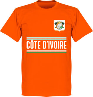 Ivoorkust Team T-Shirt - Oranje - XL