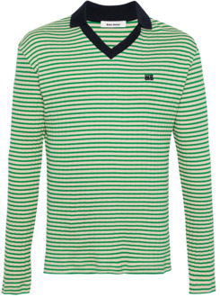 Ivory Green Sonic Polo Shirt Wales Bonner , Multicolor , Dames - Xl,L,M