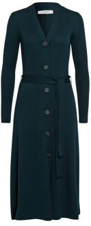 IVY & OAK Gebreide jurk met knopen van zachte wol IVY OAK , Green , Dames - Xl,L,S,Xs