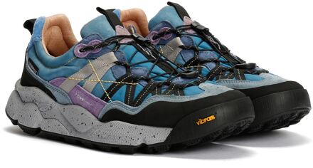 Iwano Suede Blauwe Sneakers