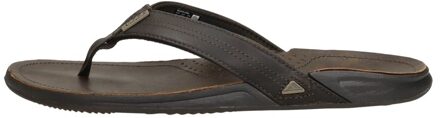 J-Bay III Heren Slippers - Dark Brown - Maat 43