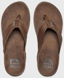 J-Bay III leren teenslippers bruin - 41/42