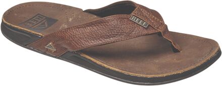 J-Bay III leren teenslippers bruin - 41/42