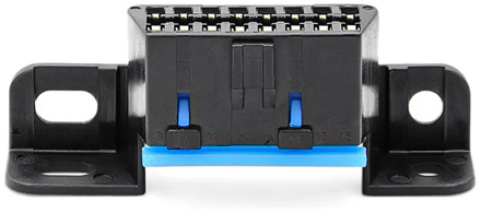 J1962F OBD2 16 Pin Female Connector OBD 16Pin Female Plug with 2 Ears and 16 Terminals