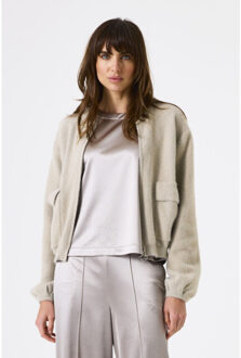 j50051 ladies cardigan Grijs
