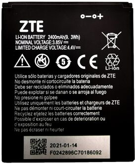 Jaar 100% Originele 2400Mah Li3824T44P4h716043 Batterij Voor Zte Blade A520 A521 BA520 Mobiele Telefoon Batterij