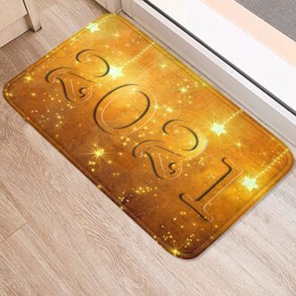 Jaar Brief Tapijt Badkamer Anti-Slip Mat Thuis Pedaal Water-Absorberende, anti-Slip En Stofdicht Te Schoon 40x60cm