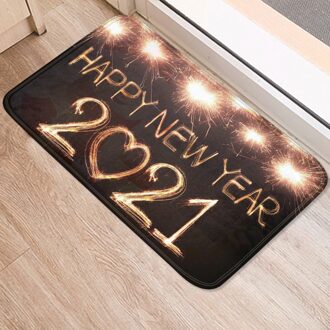 Jaar Brief Tapijt Badkamer Anti-Slip Mat Thuis Pedaal Water-Absorberende, anti-Slip En Stofdicht Te Schoon 40x60cm