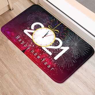 Jaar Brief Tapijt Badkamer Anti-Slip Mat Thuis Pedaal Water-Absorberende, anti-Slip En Stofdicht Te Schoon 40x60cm